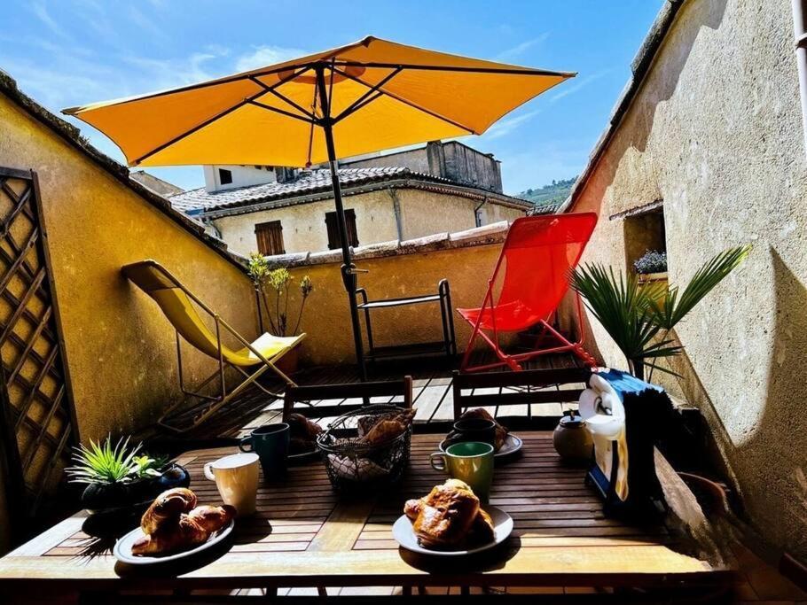 La Terrasse D'Olea, Au Coeur Du Village 布依斯·莱斯·巴罗尼 外观 照片