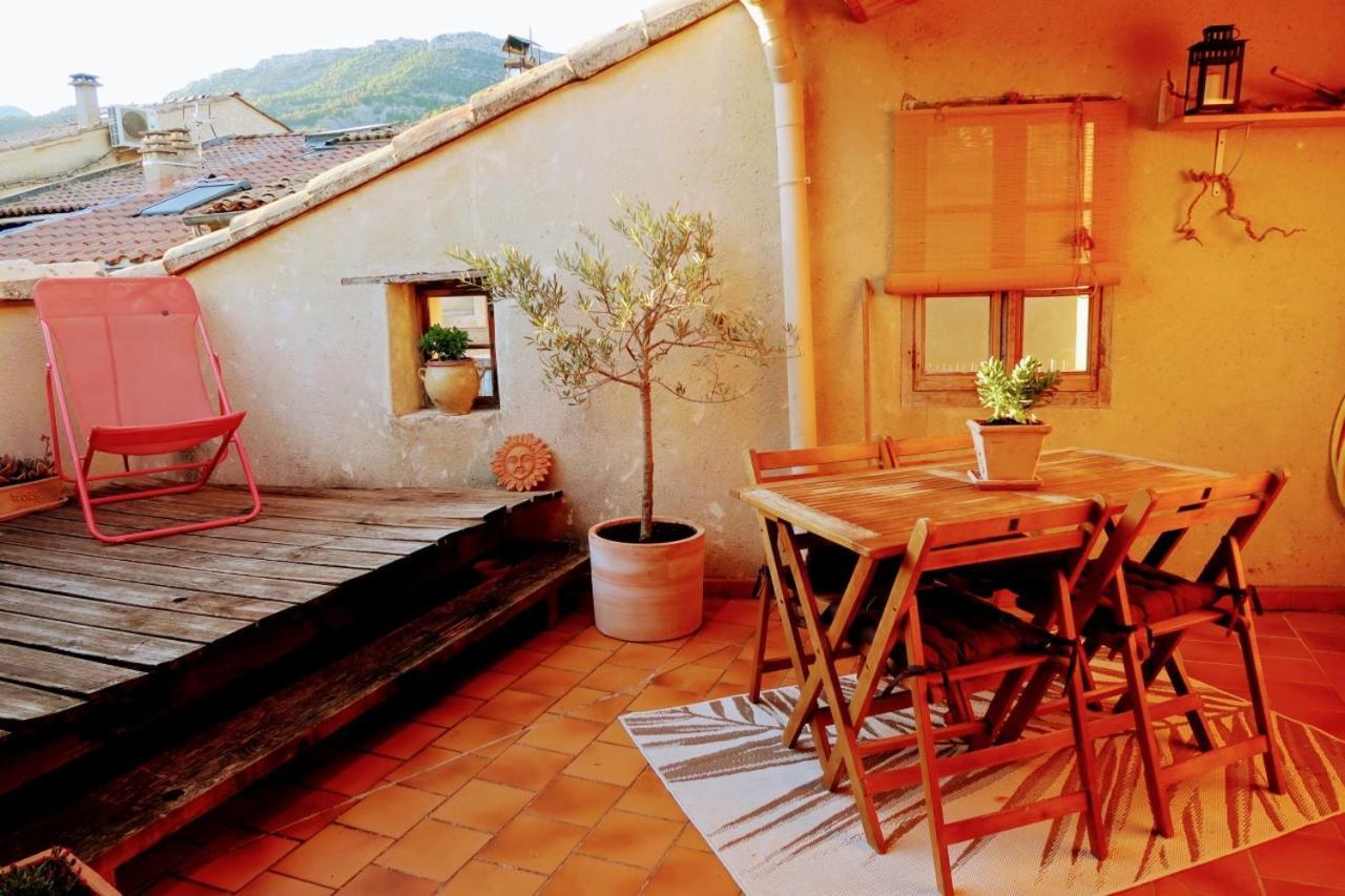 La Terrasse D'Olea, Au Coeur Du Village 布依斯·莱斯·巴罗尼 外观 照片